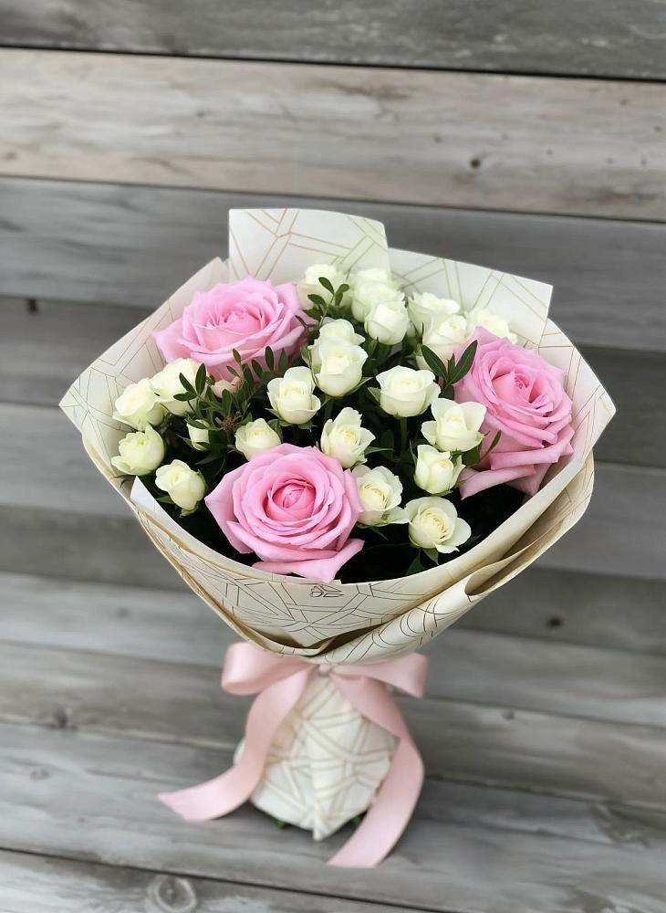 Букет цветов из: Розы в Бороздиновской