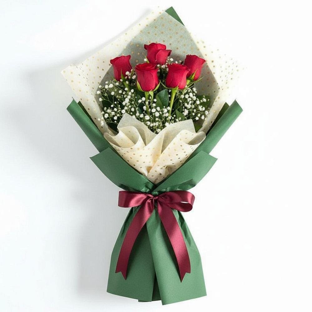 Букет цветов из: Розы в Бороздиновской