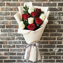Букет цветов из:  Розы в Бороздиновской