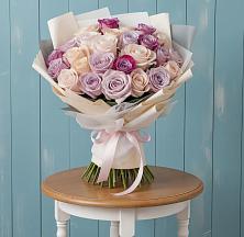 Букет цветов из:  Розы в Бороздиновской