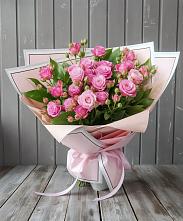 Букет Розовый кустик #REPLACE_PRED# Бороздиновской