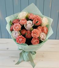 Букет цветов из:  Розы в Бороздиновской