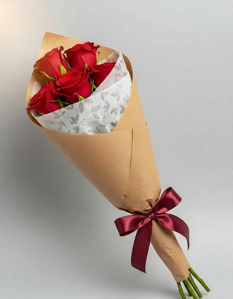Букет цветов из: Розы в Бороздиновской