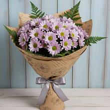 Букет цветов из:  Хризантемы в Бороздиновской