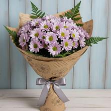 Букет цветов из:  Хризантемы в Бороздиновской