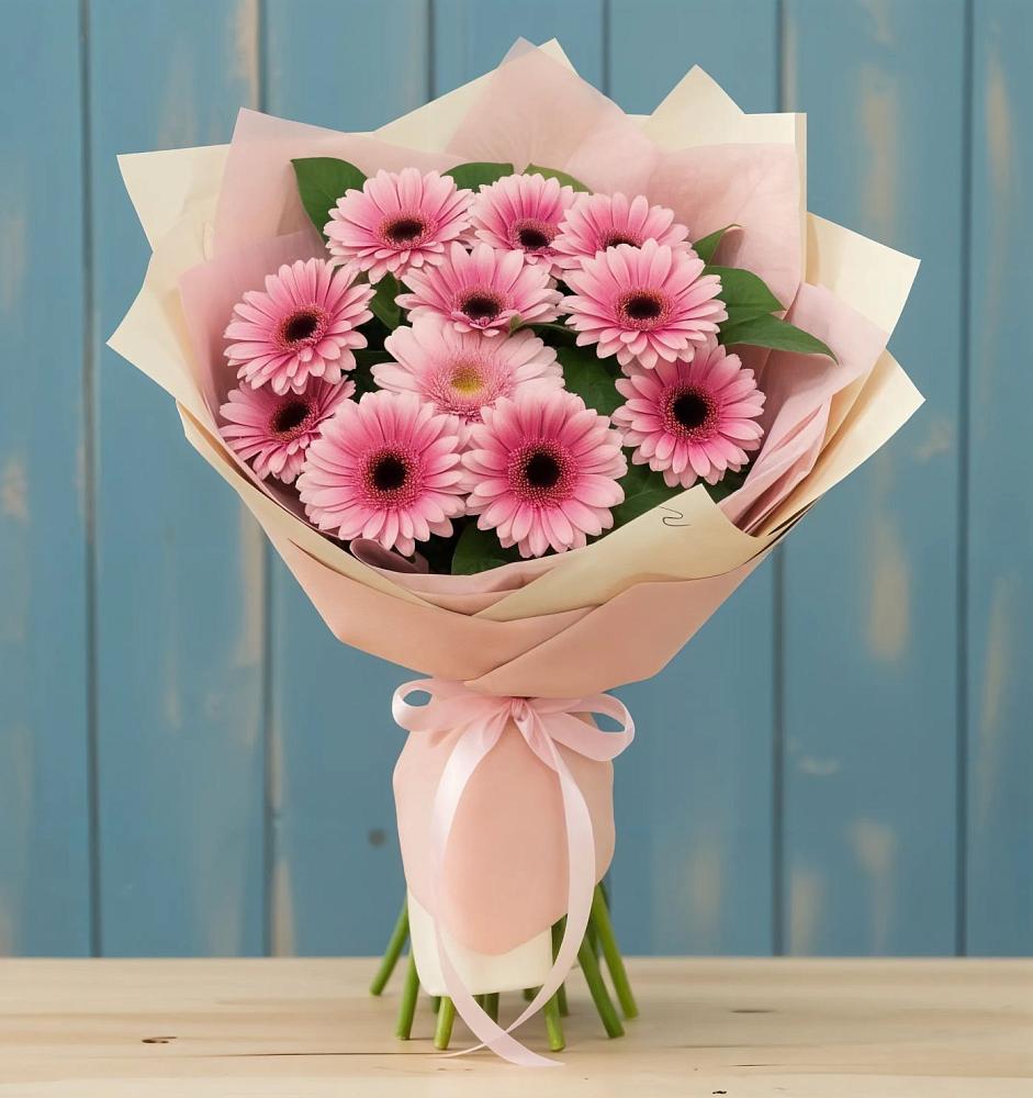 Букет цветов из: Герберы в Бороздиновской