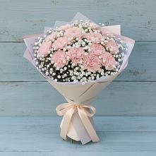 Букет цветов из:  Гвоздики #REPLACE_PRED# Бороздиновской
