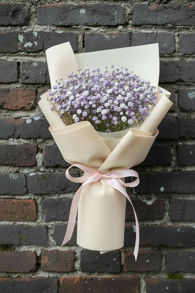 Букет цветов из: Гипсофила в Бороздиновской