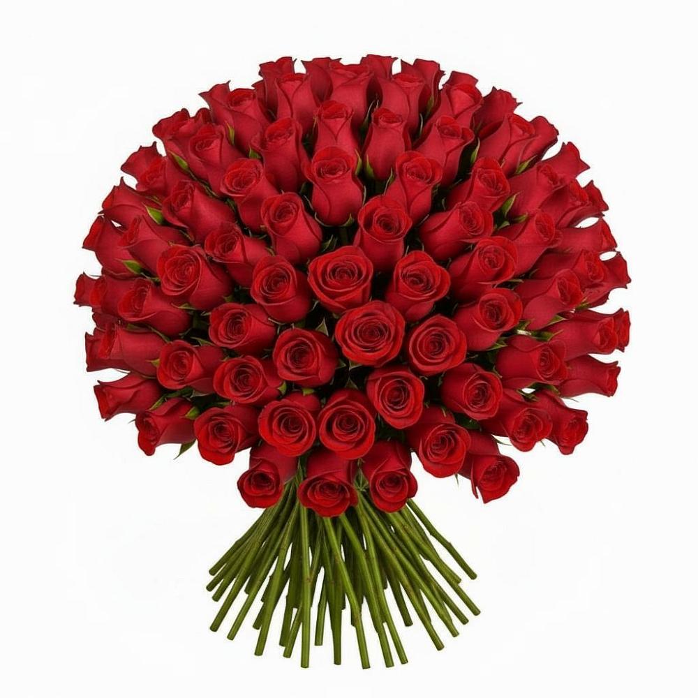 Букет Красные розы Чери Лав в Бороздиновской