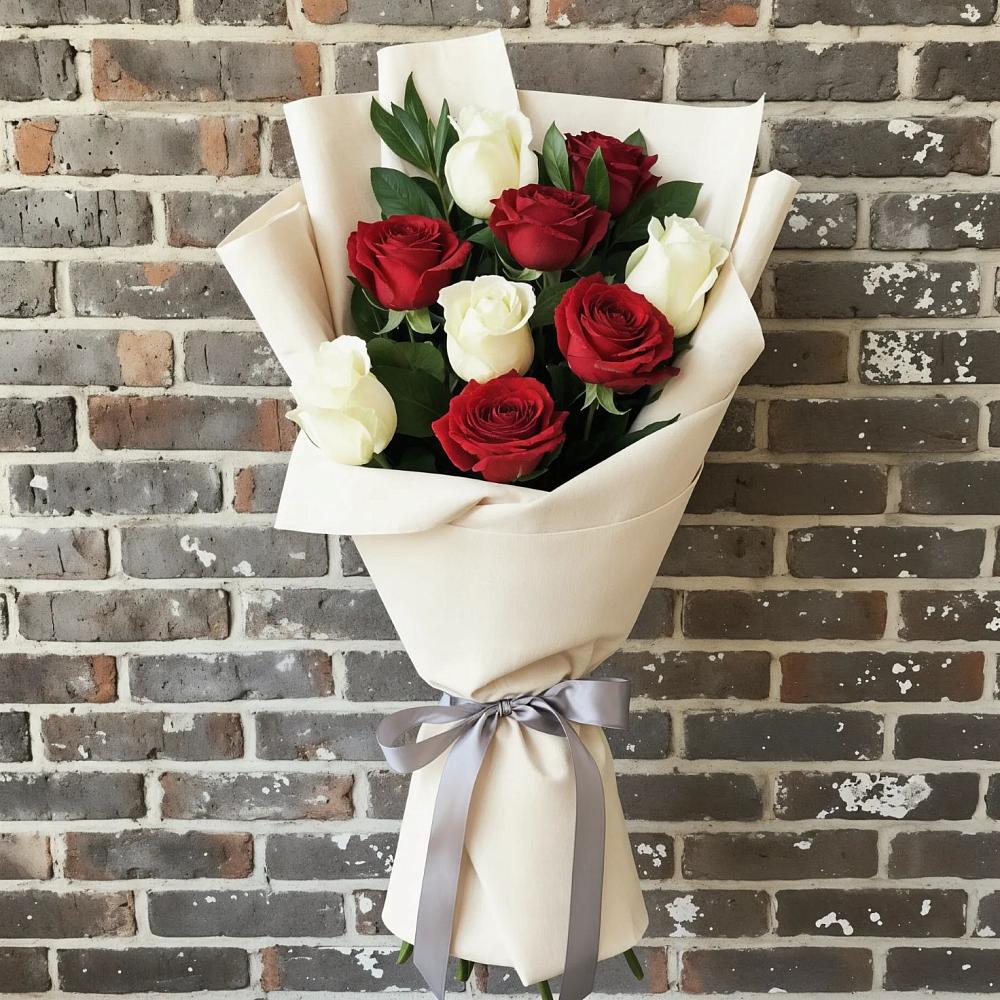 Букет цветов из: Розы в Бороздиновской