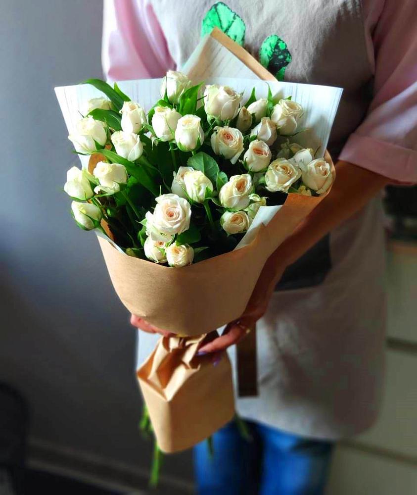 Букет цветов из: Розы в Бороздиновской