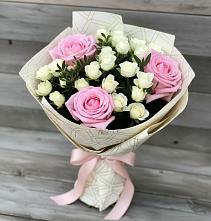 Букет цветов из:  Розы в Бороздиновской