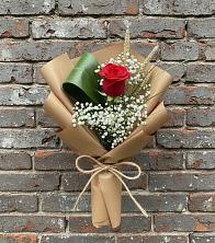 Букет цветов из:  Розы в Бороздиновской