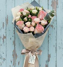 Букет цветов из:  Розы в Бороздиновской