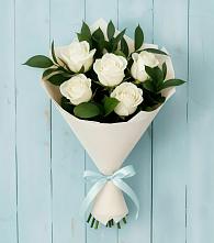 Букет цветов из:  Розы в Бороздиновской