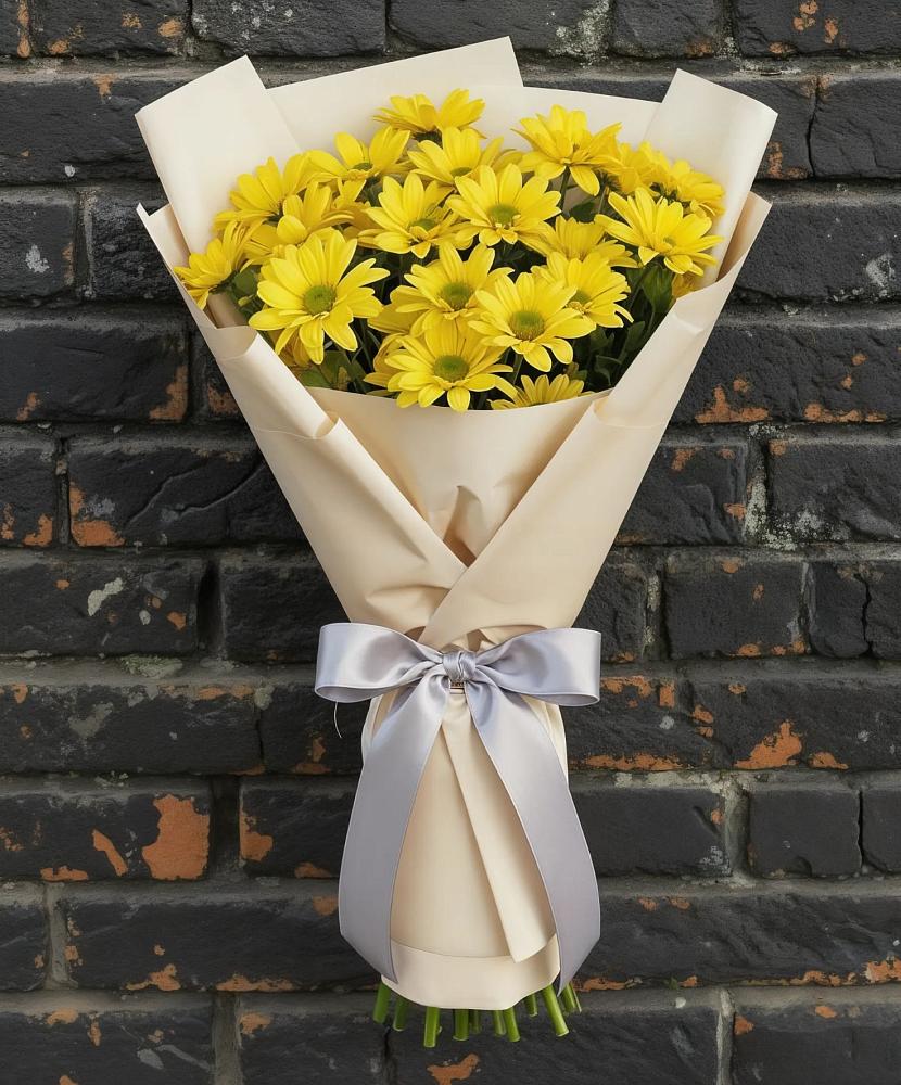 Букет цветов из: Хризантемы в Бороздиновской