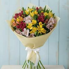 Букет цветов из:  Альстромерии в Бороздиновской