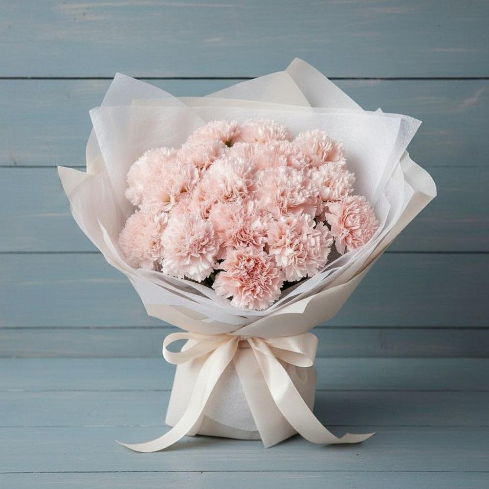 Букет цветов из: Гвоздики в Бороздиновской