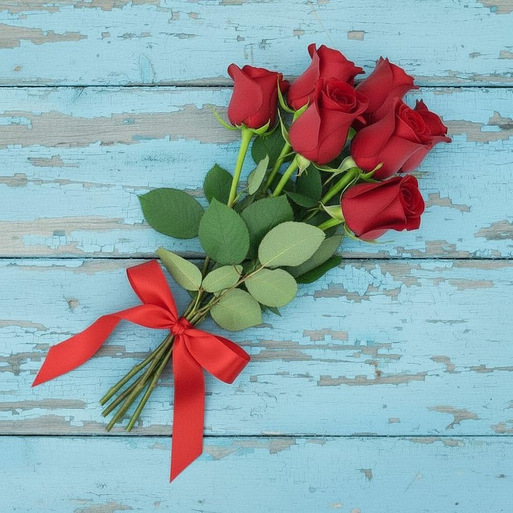Букет Красные розы в Бороздиновской