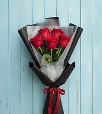 Букет цветов из:  Розы в Бороздиновской