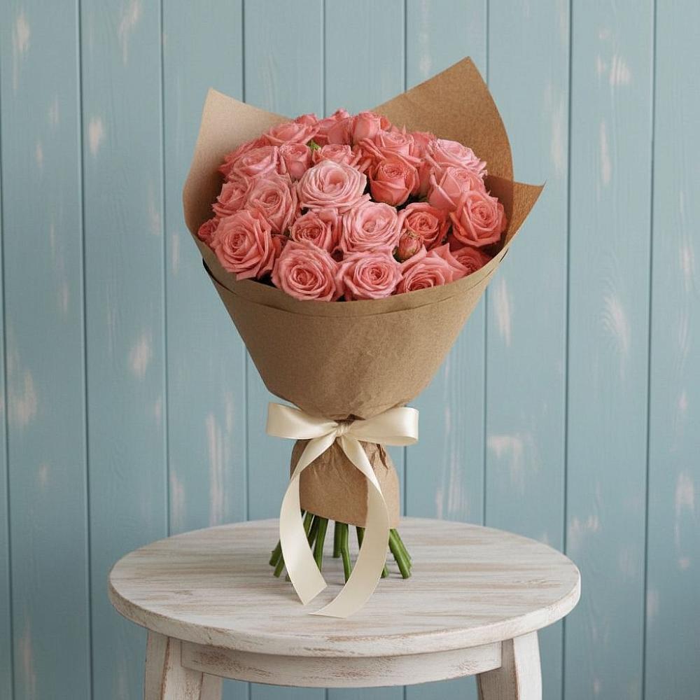 Букет цветов из: Розы в Бороздиновской