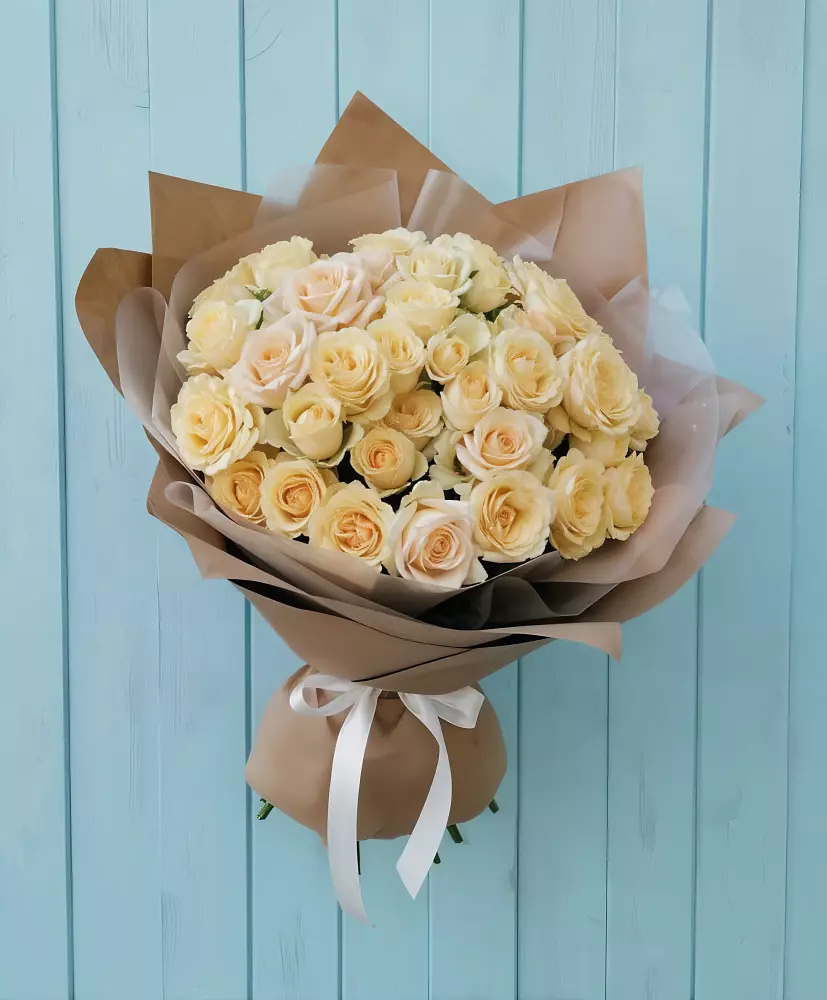 Букет Кремовое облако в Бороздиновской