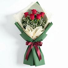 Букет цветов из:  Розы в Бороздиновской