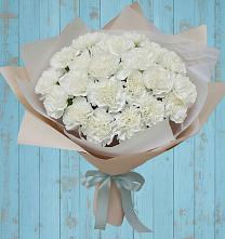 Букет цветов из:  Гвоздики в Бороздиновской