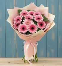 Букет цветов из:  Герберы в Бороздиновской