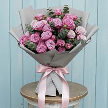 Букет цветов из:  Розы в Бороздиновской